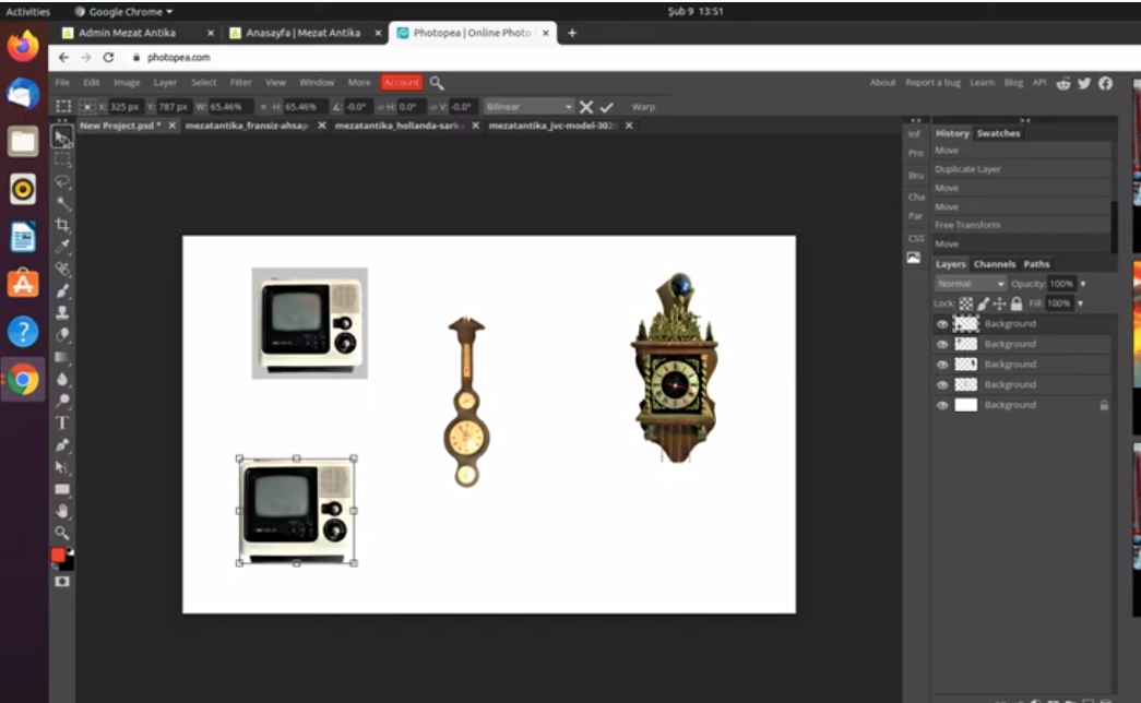 Mezat Kapağı Hazırlama Mezat Kapağı Hazırlama